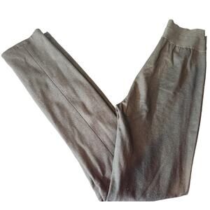 Paige black label small suede black legging pants